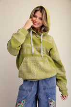 Load image into Gallery viewer, Matcha Bandana Print Hoodie
