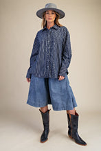 Load image into Gallery viewer, Blueberry Pie Button down
