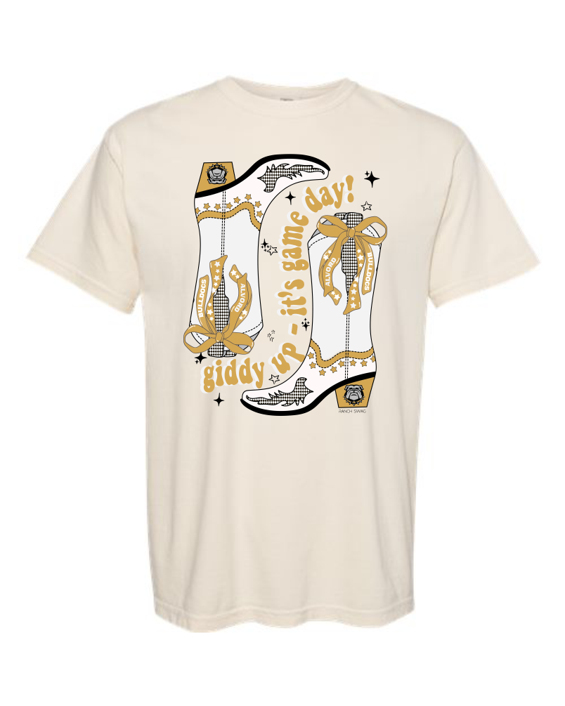 Bulldog Giddy Up Game Day Tee