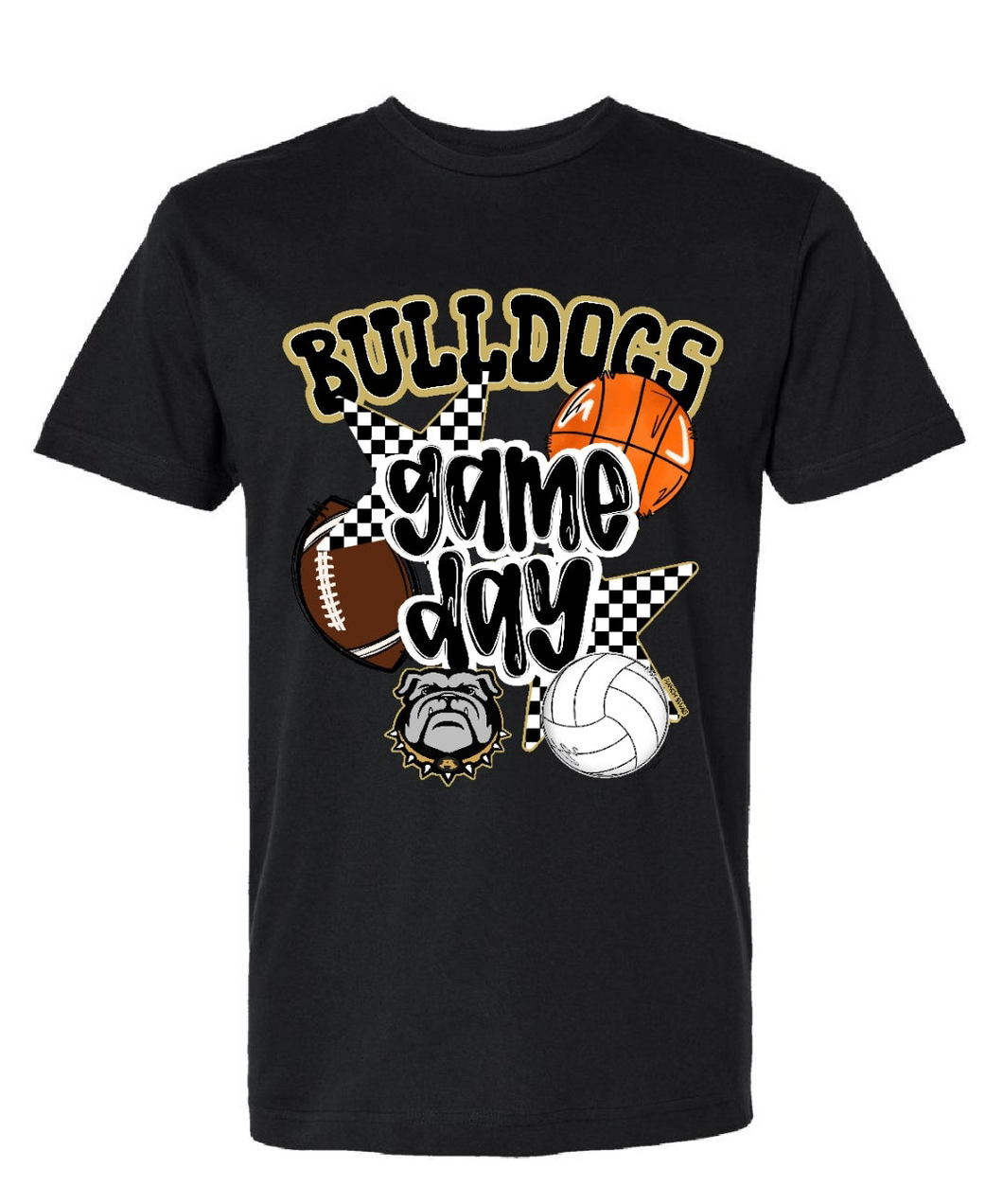 Bulldogs Game Day Tee