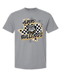 Bulldog Checkered Hometown Tee