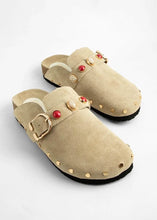 Load image into Gallery viewer, Tina Mike - Beige Suede Shoe
