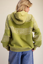 Load image into Gallery viewer, Matcha Bandana Print Hoodie

