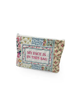 Load image into Gallery viewer, Ida Mae Quilted Sm Makeup Bag
