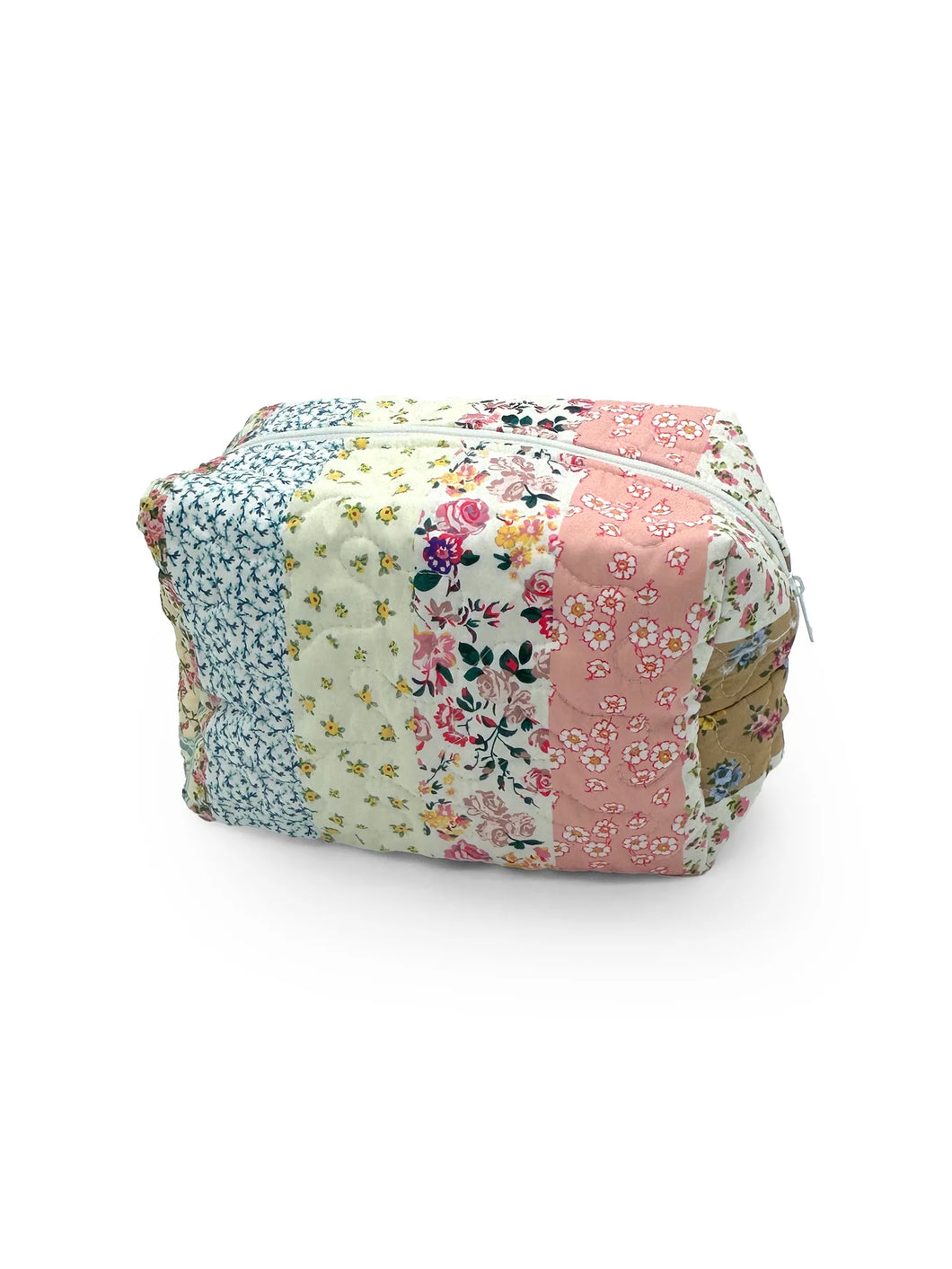 Ida Mae Lg Quilted Makeup Bag
