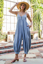 Load image into Gallery viewer, Double Down Denim Jumpsuit
