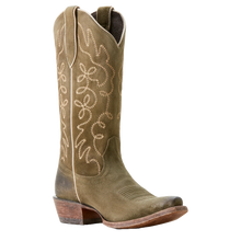 Load image into Gallery viewer, Ariat Jukebox Boots Soft Olive Suede
