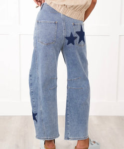 Star Barrel Jeans