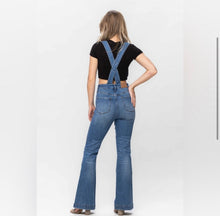 Load image into Gallery viewer, Judy Blue Retro Flare Overalls
