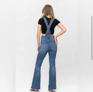 Judy Blue Retro Flare Overalls