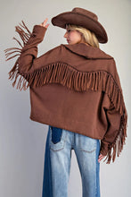 Load image into Gallery viewer, Out West Fringe Jacket
