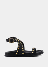 Load image into Gallery viewer, Cecily Black Sandal
