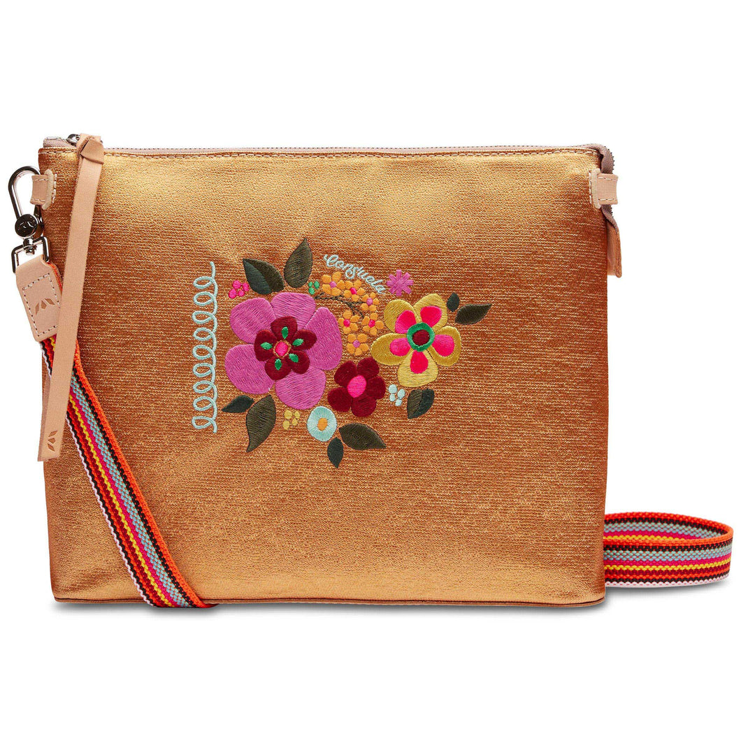 Consuela Downtown Crossbody, Bronzed