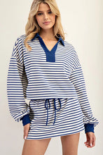 Load image into Gallery viewer, Royal Blue Striped Top
