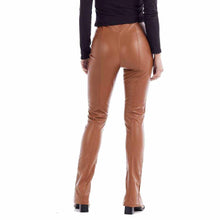 Load image into Gallery viewer, Ander Slit Faux leather Legging
