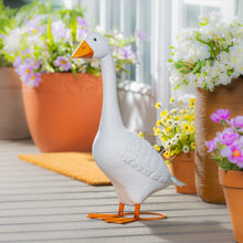 Load image into Gallery viewer, 21" Metal Porch Goose
