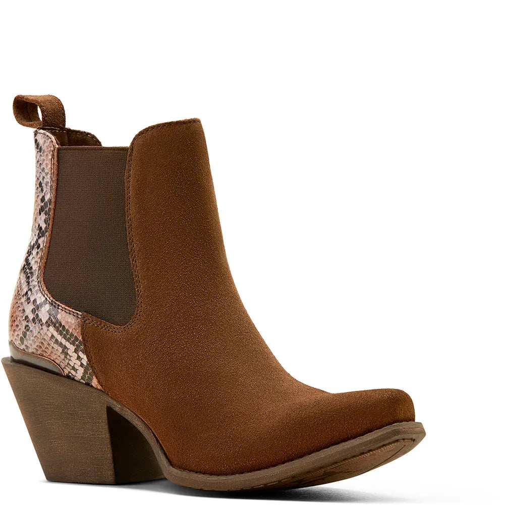Ariat Wome’s Bradley Bootie - Desert/Snake Print