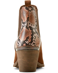 Ariat Wome’s Bradley Bootie - Desert/Snake Print
