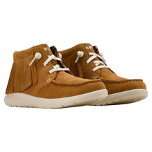 Load image into Gallery viewer, Ariat Hilo High Top Fringe Shoe Wheat Suede
