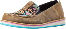 Load image into Gallery viewer, Ariat Cruiser Brown Bomber/Neon lights
