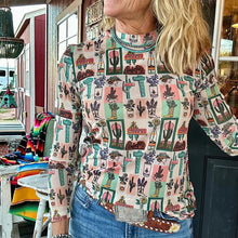 Load image into Gallery viewer, Mesh Long Sleeve Top
