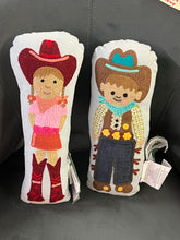 Load image into Gallery viewer, Cowboy/Cowgirl Pillow
