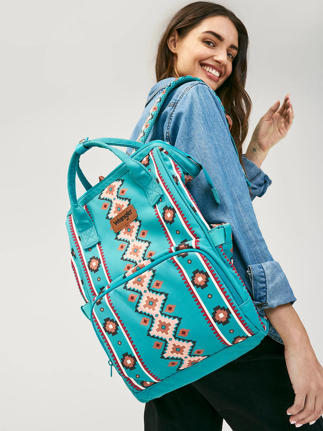 Wrangler Aztec Print Backpack