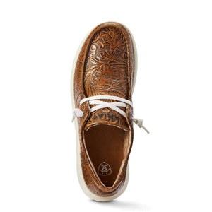 Ariat Hilo Brown Floral Emboss