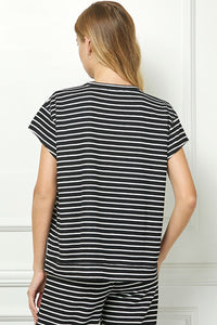 Stripe Lounge Top