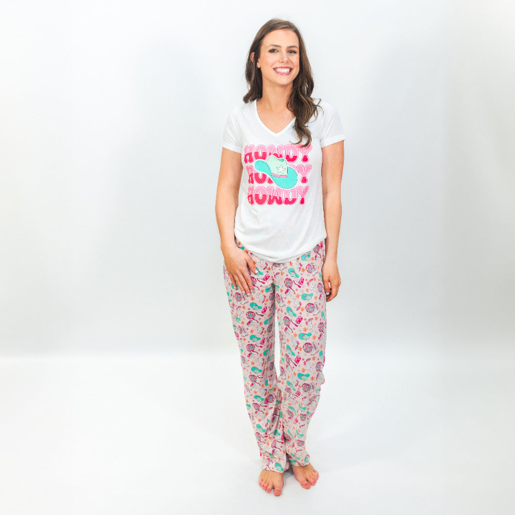 Howdy Girl Jammie Set