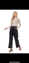 Load image into Gallery viewer, Ballard Leather Pant Black
