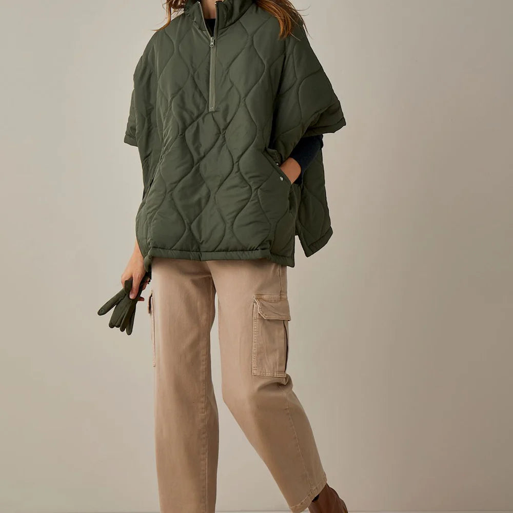 Quilted Poncho
