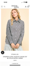 Load image into Gallery viewer, Diamonds Darling Button Down

