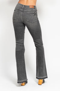 Washed Gray Flare Jean