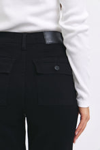 Load image into Gallery viewer, Blk Cargo Cuffed Jogger Jean
