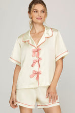 Load image into Gallery viewer, Tied Up w/ a Bow Pjs

