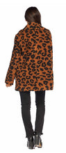 Load image into Gallery viewer, Debbie Leopard Sherpa Coat
