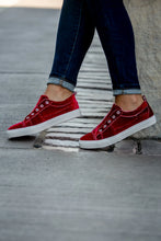 Load image into Gallery viewer, Velvet Babalu Sneakers
