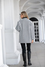 Load image into Gallery viewer, Houndstooth Short Coatigan

